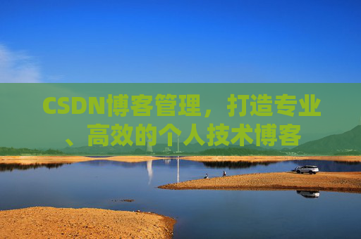 CSDN博客管理，打造专业、高效的个人技术博客